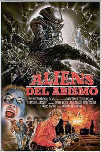 Cartel de Aliens del abismo