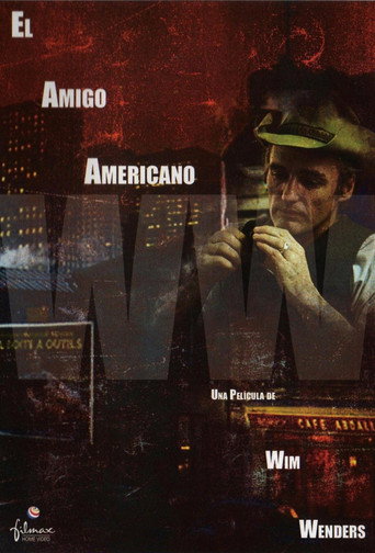 Cartel de El amigo americano