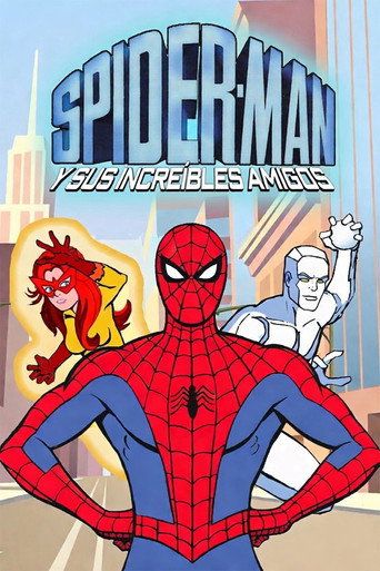 Cartel de Spider-man y sus Increíbles Amigos