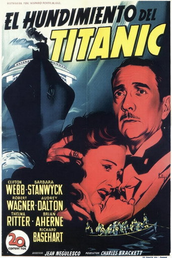 Cartel de El hundimiento del Titanic