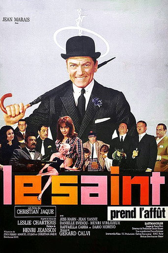 Cartel de Le Saint prend l'affût