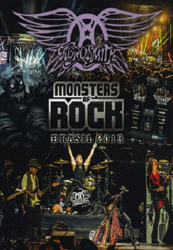 Cartel de Aerosmith: Monsters Of Rock 2013