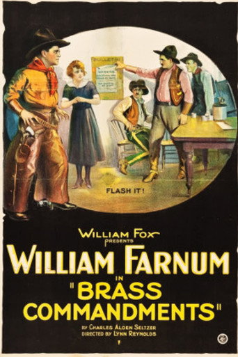 Cartel de Brass Commandments