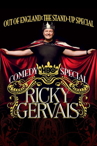 Cartel de Ricky Gervais: Out of England - The Stand-Up Special