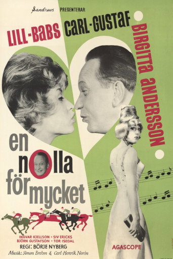 Cartel de En nolla för mycket