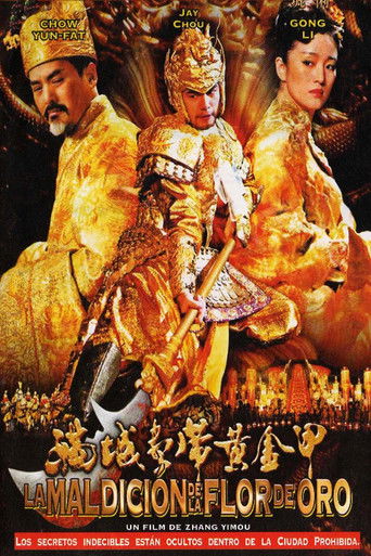 Cartel de La maldición de la flor dorada