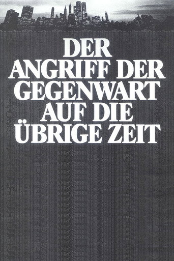 Cartel de Der Angriff der Gegenwart auf die übrige Zeit