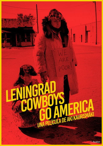 Cartel de Leningrad Cowboys Go America