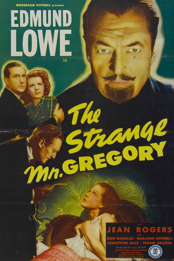 Cartel de The Strange Mr. Gregory
