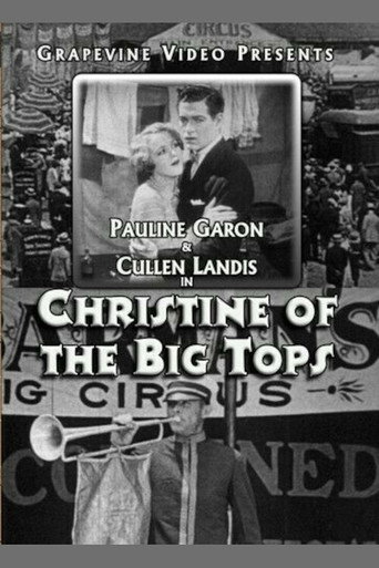 Cartel de Christine of the Big Tops