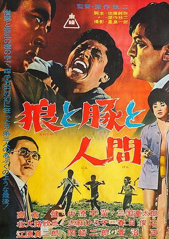 Cartel de 狼と豚と人間