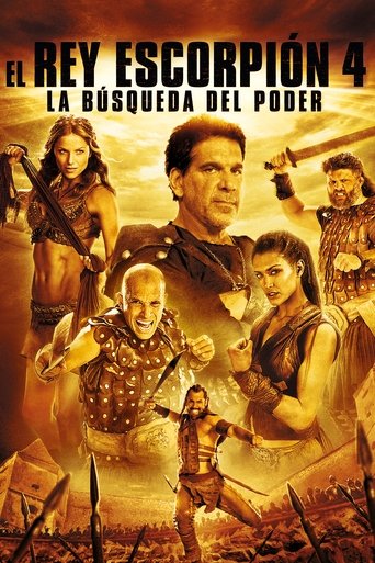Cartel de El rey escorpión 4: La búsqueda del poder