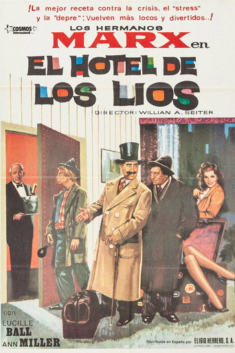 Cartel de El hotel de los líos