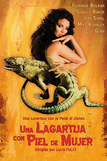 Cartel de Una lagartija con piel de mujer