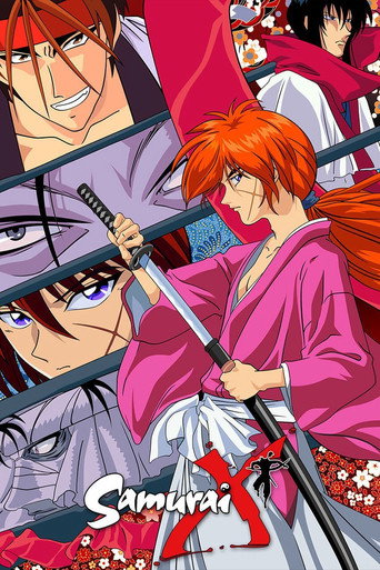 Cartel de Kenshin, el Guerrero Samurái