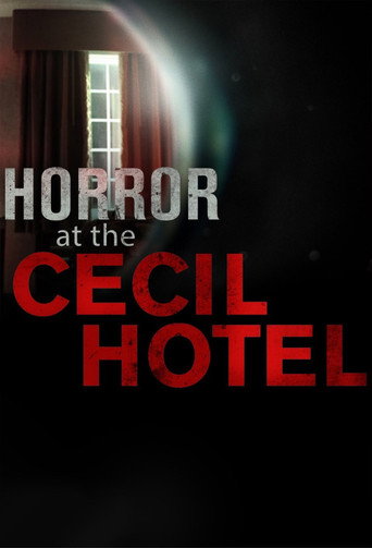 Cartel de La maldición del Hotel Cecil