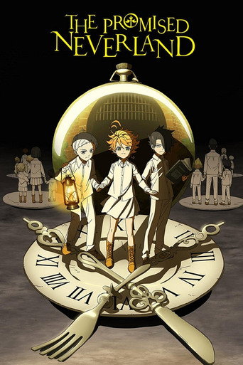 Cartel de Yakusoku no Neverland