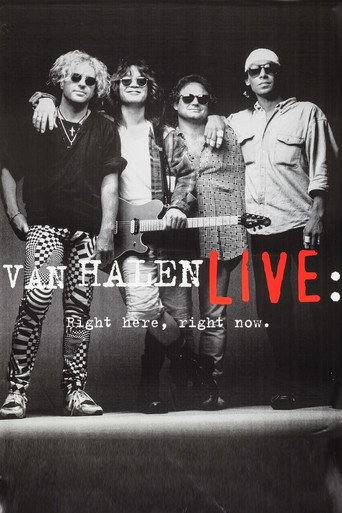 Cartel de Van Halen - Live: Right Here, Right Now