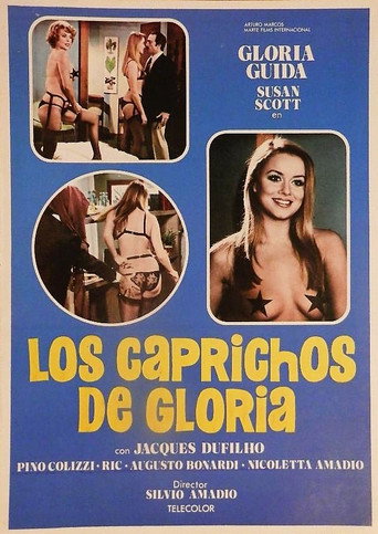 Cartel de Los caprichos de Gloria