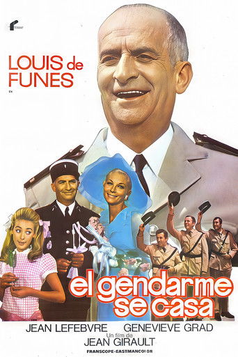 Cartel de El gendarme se casa
