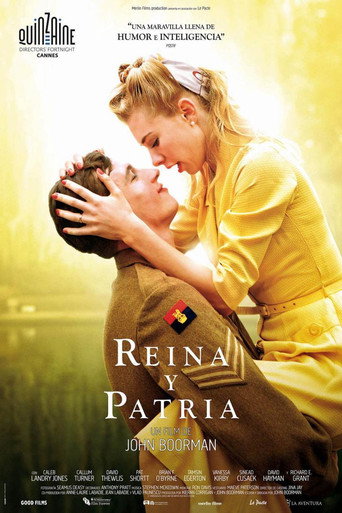 Cartel de Reina y patria