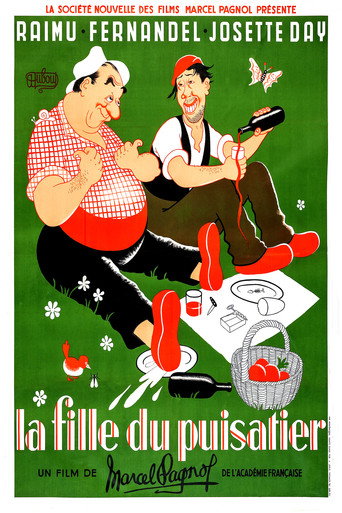 Cartel de La Fille du puisatier
