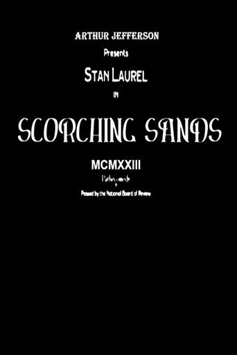 Cartel de Scorching Sands
