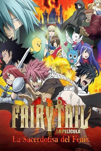 Cartel de Fairy Tail: La Sacerdotisa del Fénix