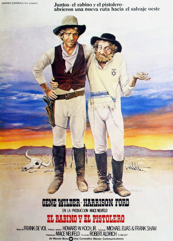 Cartel de El rabino y el pistolero