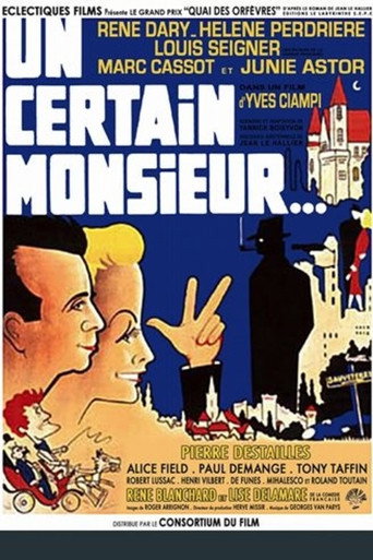 Cartel de Un certain monsieur