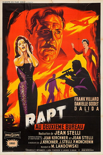 Cartel de Rapt au deuxième bureau