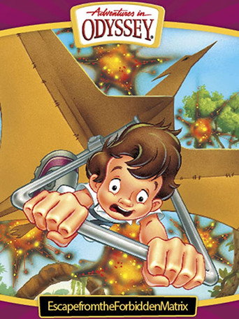 Cartel de Adventures in Odyssey: Escape from the Forbidden Matrix