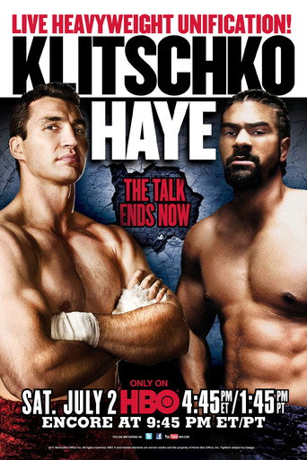 Cartel de Wladimir Klitschko vs. David Haye