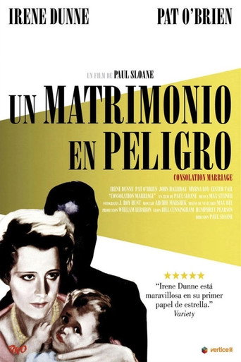 Cartel de Un matrimonio en peligro