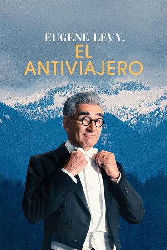 Cartel de Eugene Levy, el antiviajero