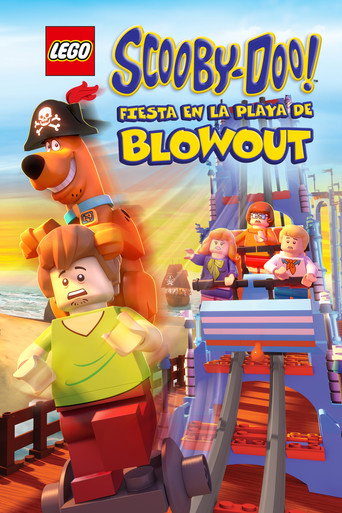 Cartel de Lego Scooby-Doo! Fiesta en la playa de Blowout