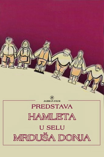 Cartel de Predstava Hamleta u Mrduši Donjoj
