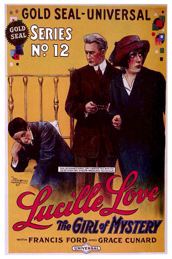 Cartel de Lucille Love: The Girl of Mystery