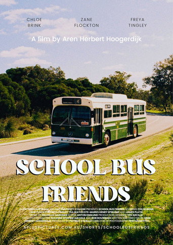 Cartel de School Bus Friends