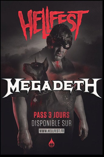 Cartel de Megadeth: Hellfest 2016
