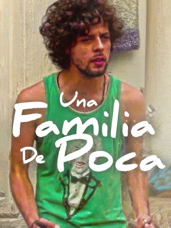 Cartel de Una familia de poca...