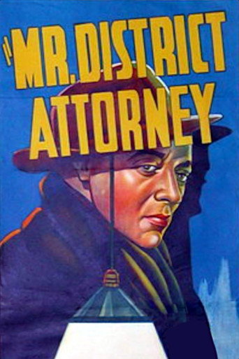 Cartel de Mr. District Attorney