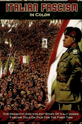 Cartel de El Fascismo en Color