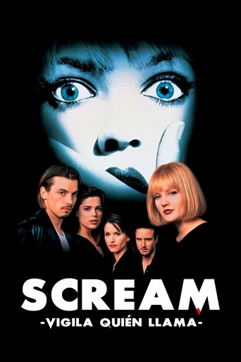 Cartel de Scream. Vigila quién llama