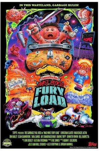 Cartel de Garbage Pail Kids in Mad Mike: Fury Load