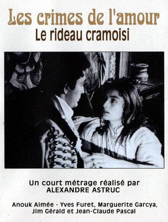 Cartel de Les Crimes de l'amour