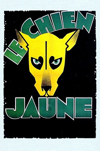 Cartel de Le chien jaune