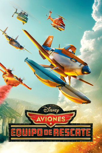 Cartel de Aviones: Equipo de rescate