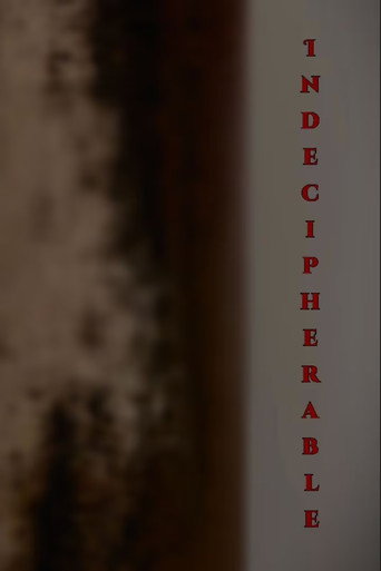 Cartel de Indecipherable