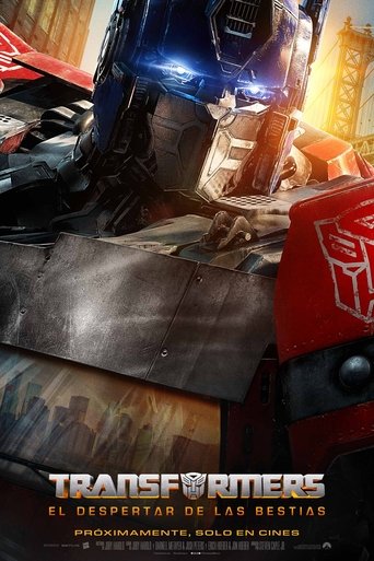 Cartel de Transformers: El despertar de las bestias